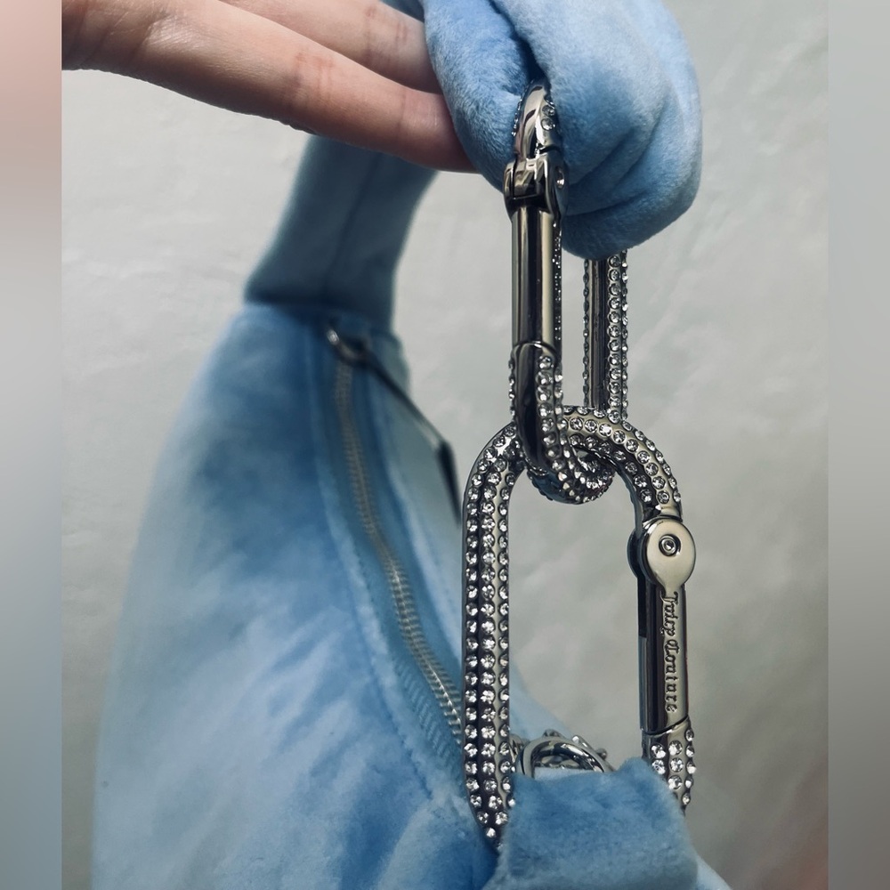 Limited Edition Juicy Couture Shoulder / Crossbody Bag / Purse in Blue